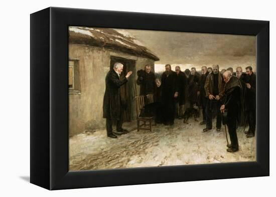 A Highland Funeral, 1882-Sir James Guthrie-Framed Premier Image Canvas