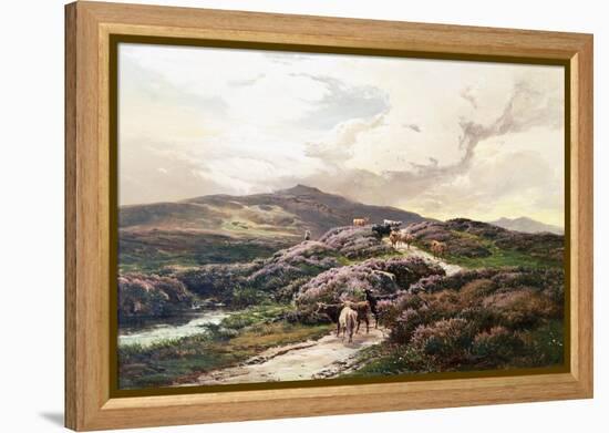 A Highland Landscape, Killin, Perthshire-Sidney Richard Percy-Framed Premier Image Canvas