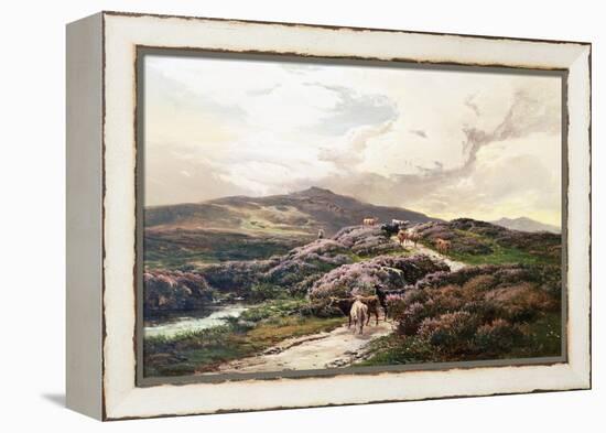 A Highland Landscape, Killin, Perthshire-Sidney Richard Percy-Framed Premier Image Canvas