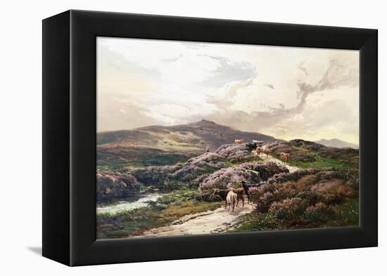 A Highland Landscape, Killin, Perthshire-Sidney Richard Percy-Framed Premier Image Canvas