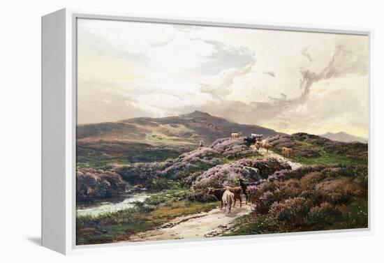 A Highland Landscape, Killin, Perthshire-Sidney Richard Percy-Framed Premier Image Canvas