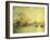 A Hillside Village at Sunset, 1918-Thomas Moran-Framed Giclee Print