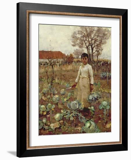 A Hind's Daughter, 1883-Sir James Guthrie-Framed Giclee Print