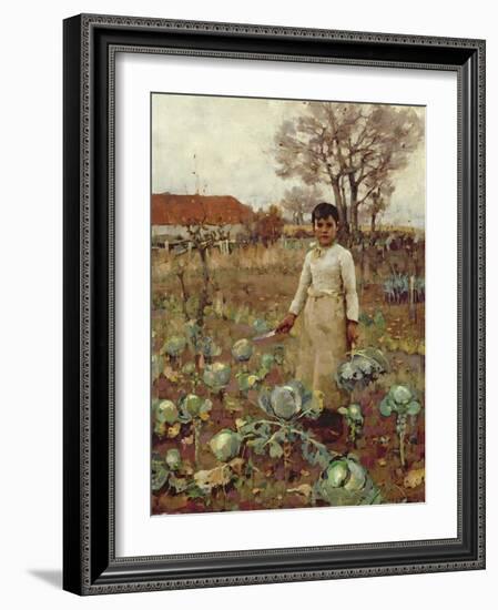 A Hind's Daughter, 1883-Sir James Guthrie-Framed Giclee Print