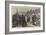 A Hiring and Statue Fair in the North of England-Alfred Edward Emslie-Framed Giclee Print