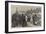 A Hiring and Statue Fair in the North of England-Alfred Edward Emslie-Framed Giclee Print