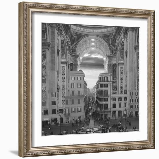 A Hole in the Wall-Thomas Barbey-Framed Giclee Print