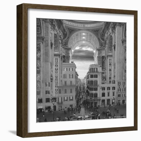 A Hole in the Wall-Thomas Barbey-Framed Giclee Print