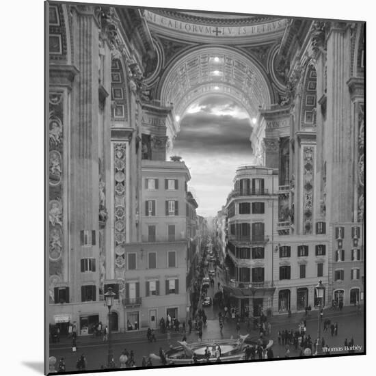 A Hole in the Wall-Thomas Barbey-Mounted Giclee Print