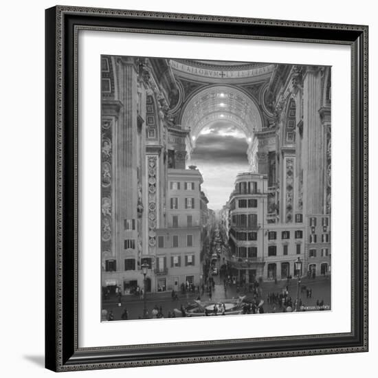 A Hole in the Wall-Thomas Barbey-Framed Giclee Print