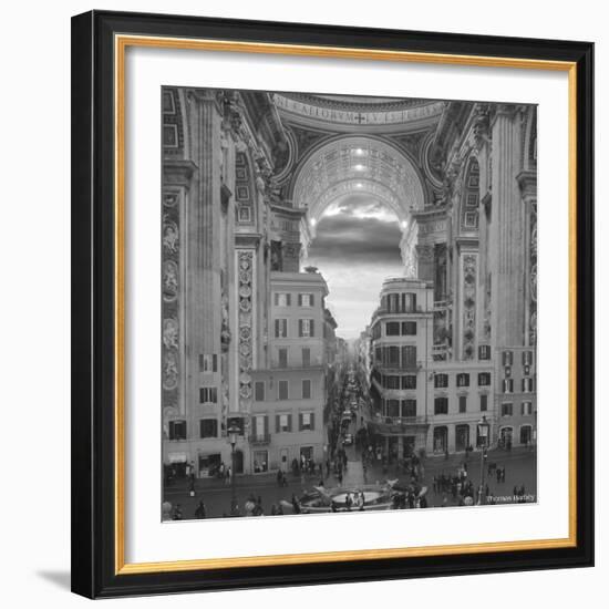 A Hole in the Wall-Thomas Barbey-Framed Giclee Print