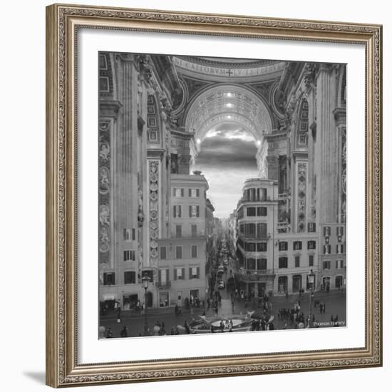 A Hole in the Wall-Thomas Barbey-Framed Giclee Print