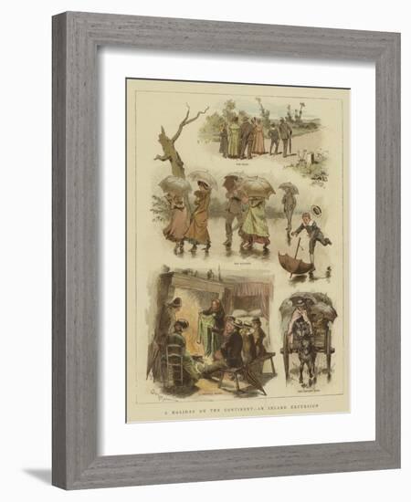 A Holiday on the Continent, an Inland Excursion-Adrien Emmanuel Marie-Framed Giclee Print