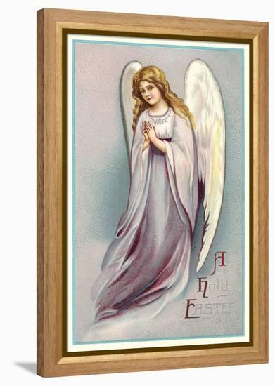 A Holy Easter, Angel-null-Framed Stretched Canvas