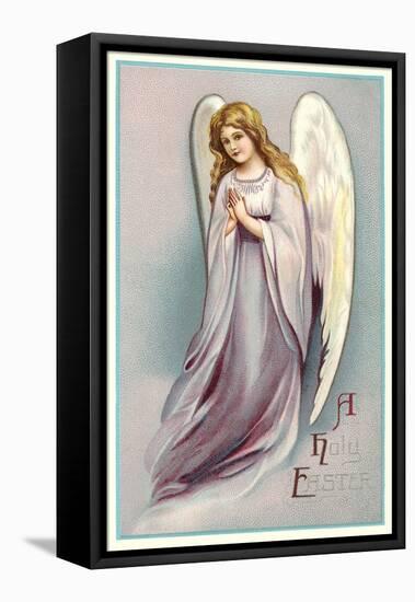 A Holy Easter, Angel-null-Framed Stretched Canvas