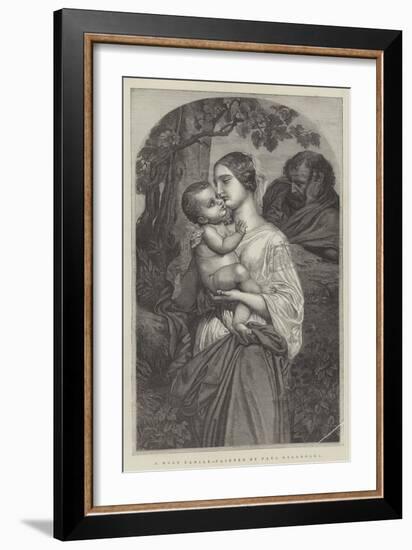 A Holy Family-Hippolyte Delaroche-Framed Giclee Print