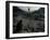 A Homeless Pakistani Earthquake Survivor Sits on the Roadside-null-Framed Photographic Print