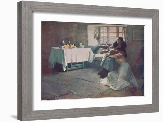 'A Hopeless Dawn', 1888, (c1915)-Frank Bramley-Framed Giclee Print