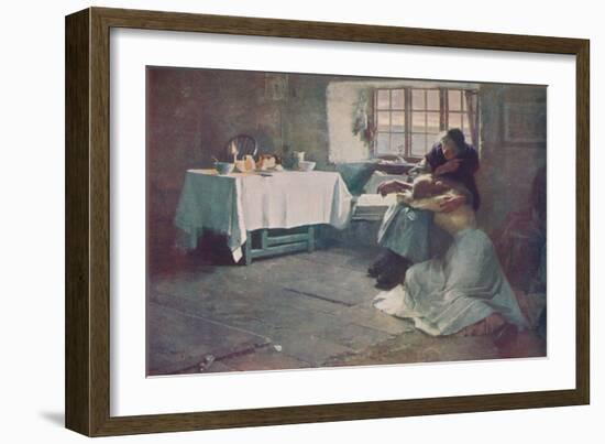 'A Hopeless Dawn', 1888, (c1915)-Frank Bramley-Framed Giclee Print