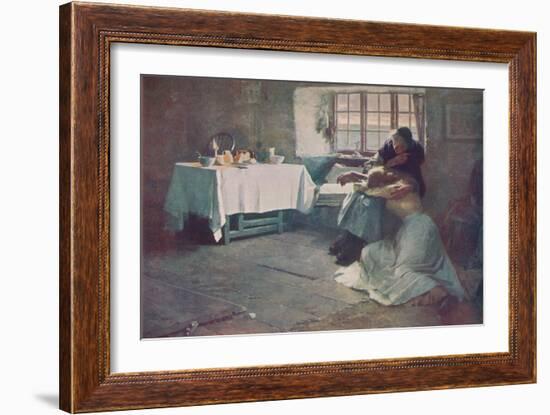 'A Hopeless Dawn', 1888, (c1915)-Frank Bramley-Framed Giclee Print