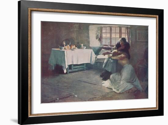 'A Hopeless Dawn', 1888, (c1915)-Frank Bramley-Framed Giclee Print