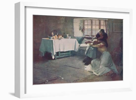 'A Hopeless Dawn', 1888, (c1915)-Frank Bramley-Framed Giclee Print