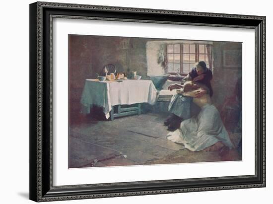 'A Hopeless Dawn', 1888, (c1915)-Frank Bramley-Framed Giclee Print