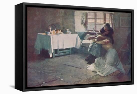 'A Hopeless Dawn', 1888, (c1915)-Frank Bramley-Framed Premier Image Canvas