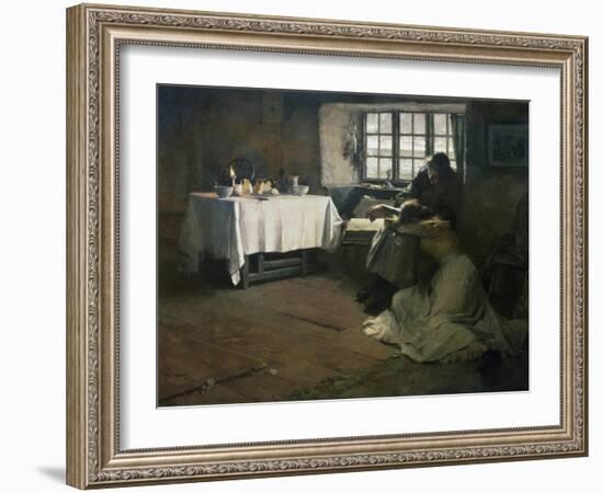 A Hopeless Dawn-Frank Bramley-Framed Giclee Print