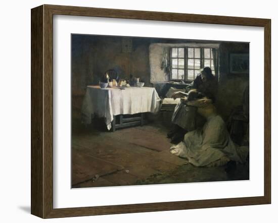 A Hopeless Dawn-Frank Bramley-Framed Giclee Print