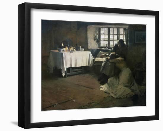 A Hopeless Dawn-Frank Bramley-Framed Giclee Print