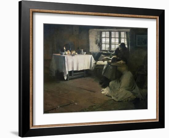 A Hopeless Dawn-Frank Bramley-Framed Giclee Print