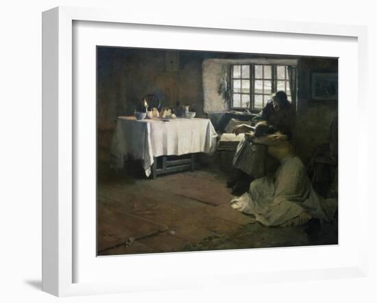 A Hopeless Dawn-Frank Bramley-Framed Giclee Print