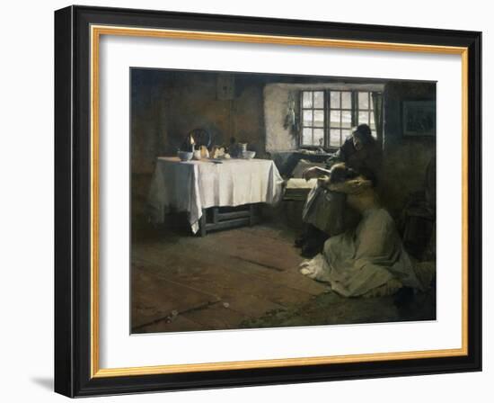 A Hopeless Dawn-Frank Bramley-Framed Giclee Print