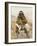 A Hopi Indian, 1900-American School-Framed Photographic Print