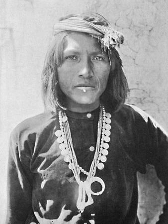 A Hopi Indian of Arizona, 1912' Photographic Print - CC Pierce 