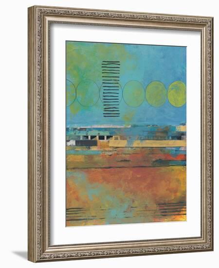 A Horizon Made of Paper 2-Jan Weiss-Framed Art Print