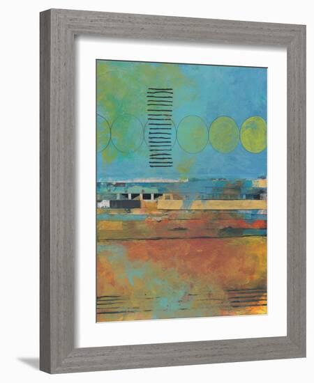 A Horizon Made of Paper 2-Jan Weiss-Framed Art Print