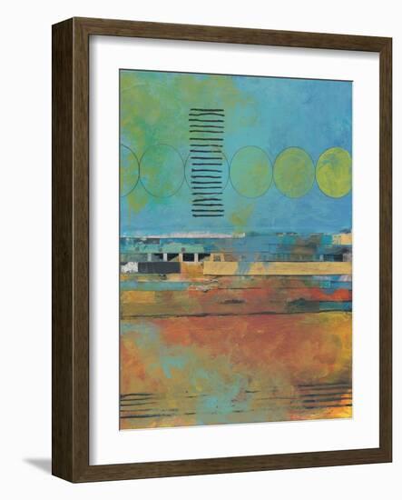 A Horizon Made of Paper 2-Jan Weiss-Framed Art Print