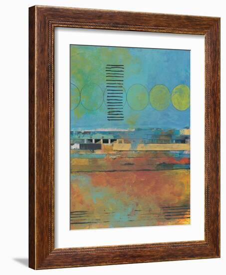 A Horizon Made of Paper 2-Jan Weiss-Framed Art Print