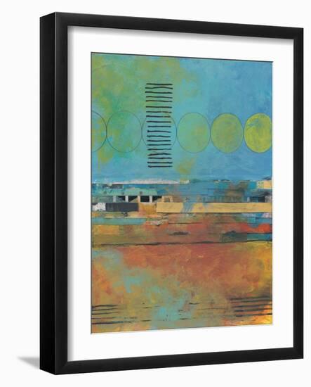 A Horizon Made of Paper 2-Jan Weiss-Framed Art Print