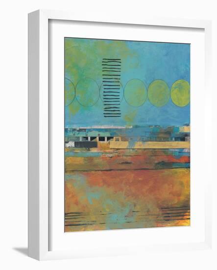 A Horizon Made of Paper 2-Jan Weiss-Framed Art Print