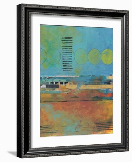 A Horizon Made of Paper 2-Jan Weiss-Framed Art Print