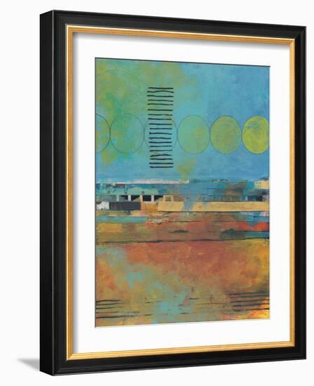 A Horizon Made of Paper 2-Jan Weiss-Framed Art Print