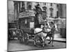 A Horse-Drawn Bus, London, 1926-1927-null-Mounted Giclee Print