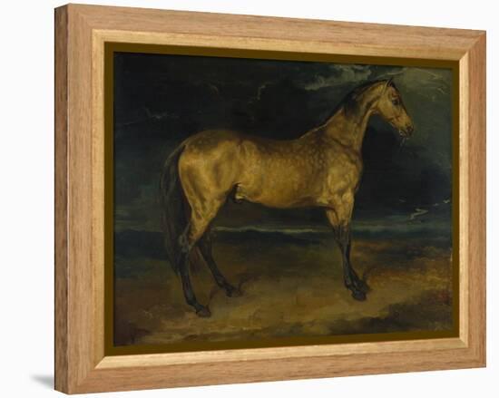 A Horse Frightened by Lightning, Ca 1814-Théodore Géricault-Framed Premier Image Canvas