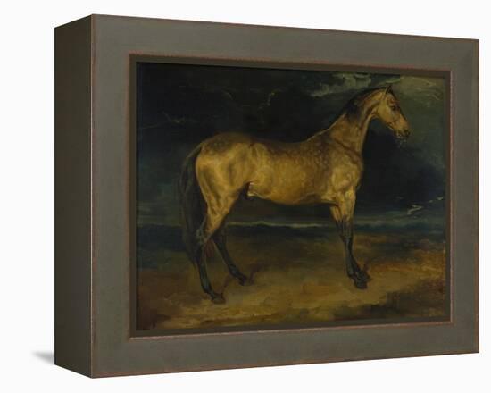 A Horse Frightened by Lightning, Ca 1814-Théodore Géricault-Framed Premier Image Canvas