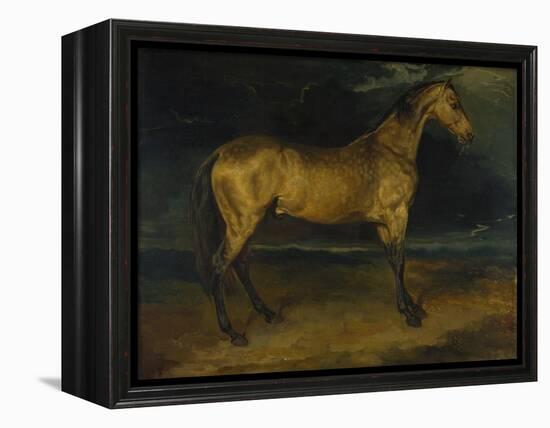 A Horse Frightened by Lightning, Ca 1814-Théodore Géricault-Framed Premier Image Canvas