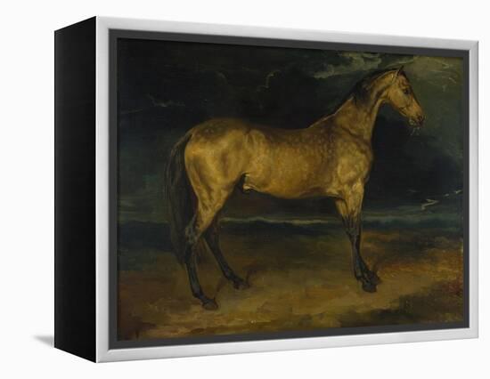 A Horse Frightened by Lightning, Ca 1814-Théodore Géricault-Framed Premier Image Canvas