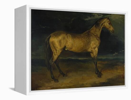A Horse Frightened by Lightning, Ca 1814-Théodore Géricault-Framed Premier Image Canvas